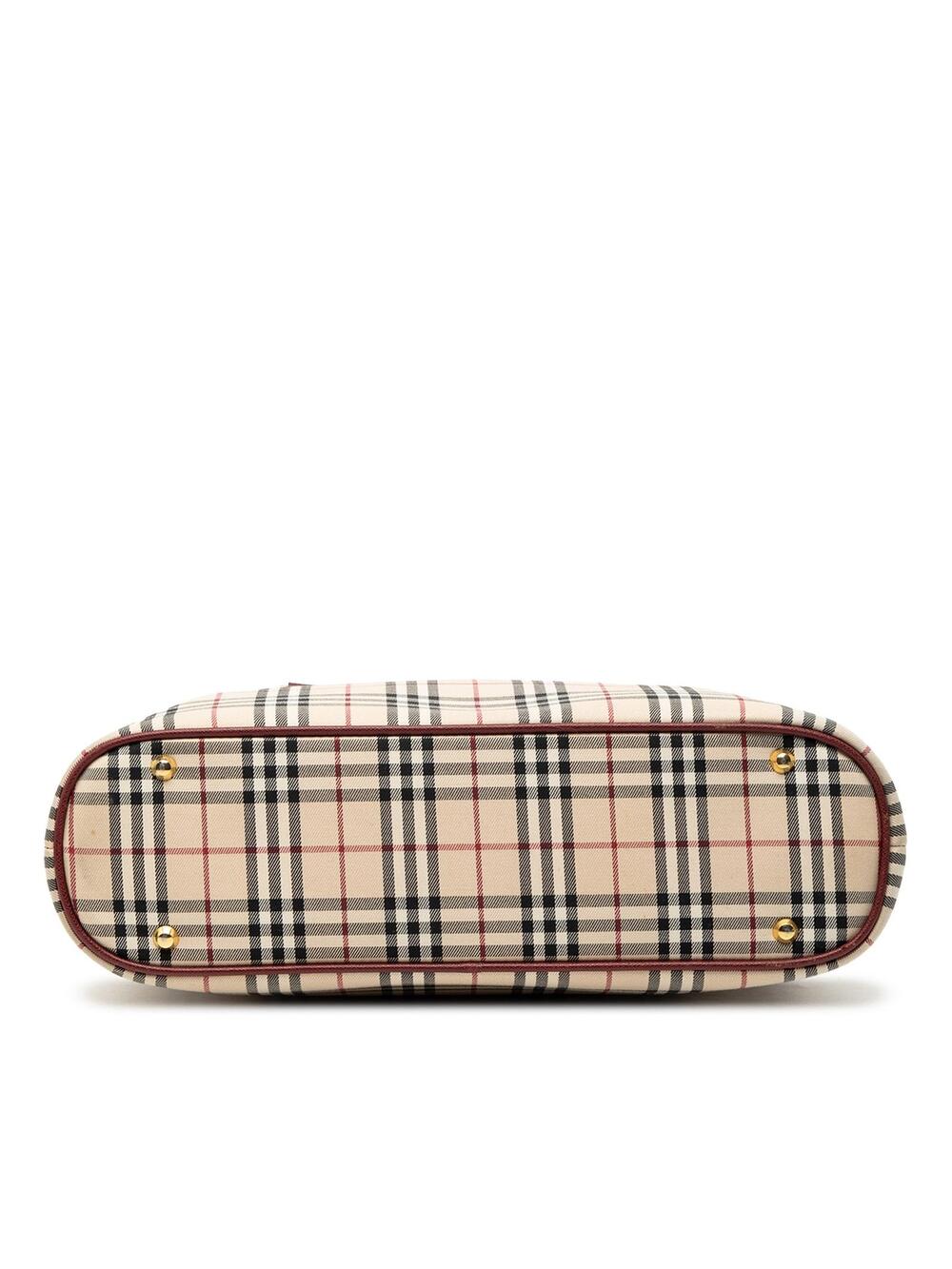 Burberry House Check Canvas Tote Pre- #315768B44B - Picture 3 of 6